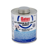Pvc oatey blue lava  32 onz azul cano.